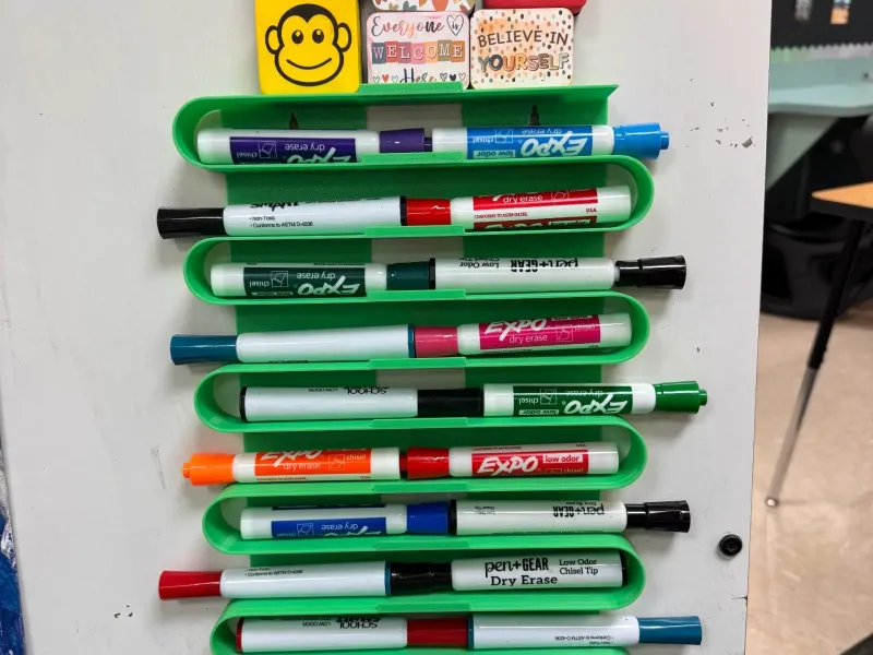 Dry Erase Marker Holder