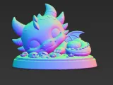 Chibi Fire Dragon-1