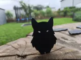 Wolf head keychains-1