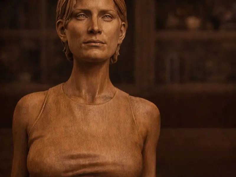 Trinity bust The Matrix Carrie-Ann Moss actor