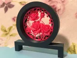 Rose Table Decor Round-2
