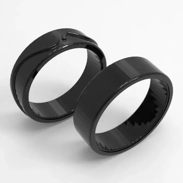 Minimalista, Super Fino, Anel Fidget