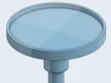 pedestal, 1"-0