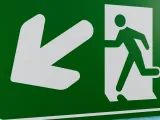 3D Printer Emergency Sign - Left Arrow Down-Left-2