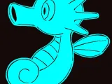 116 Horsea stencil + 2D-1