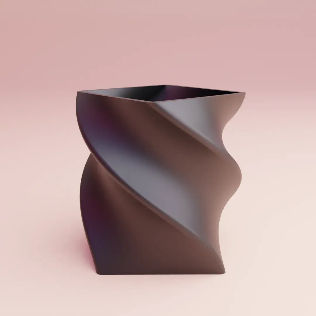 cool pencil holder twisted box
