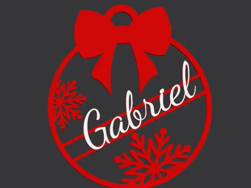 Christmas Ornament "Gabriel"