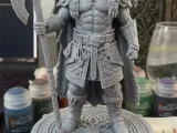 Barbarian Bear Clan Warrior with Axe-1