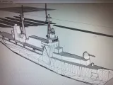 Uscgc Hamilton class with pram-0