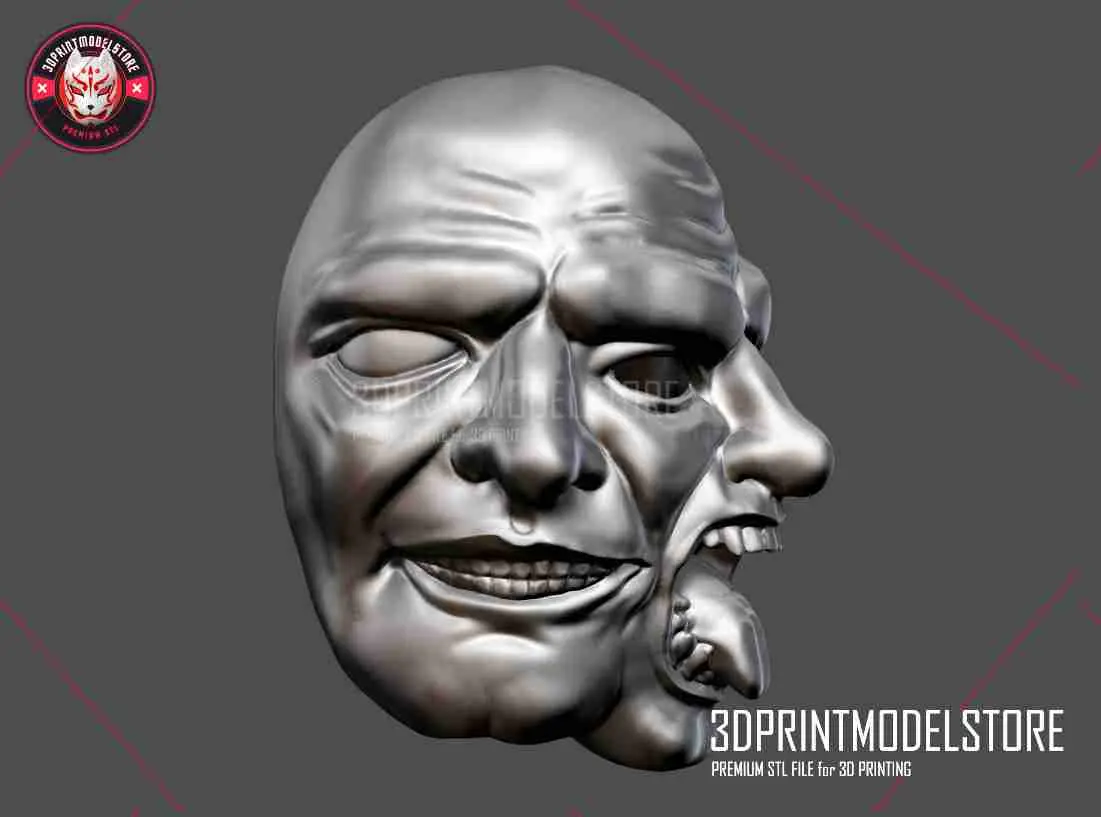 Tragedia greca horror Payday Maschera Cosplay - Costume di Halloween