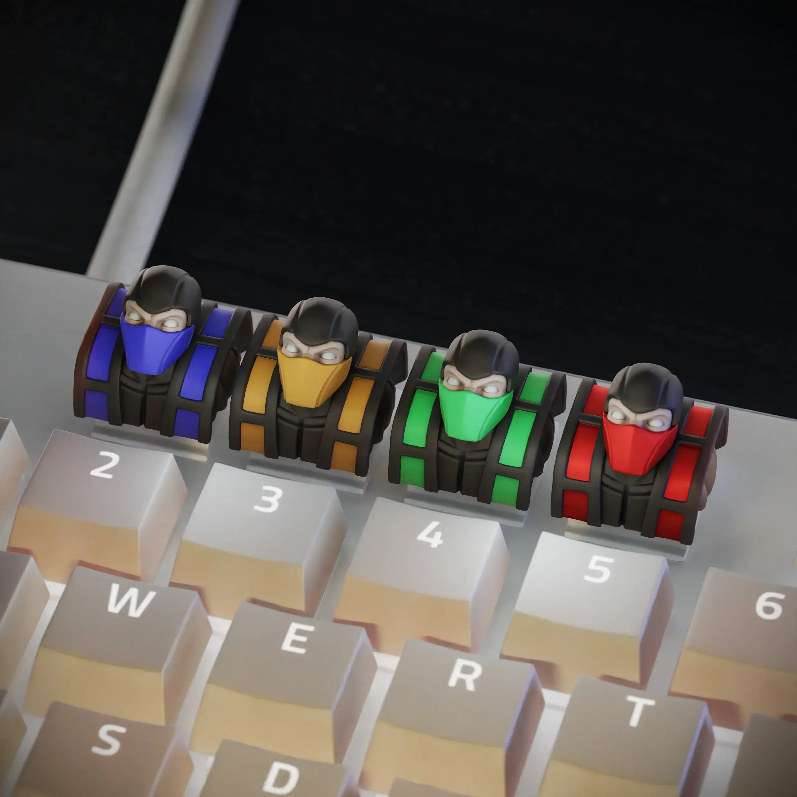 Ninja Mortal Kombat keycap - Mechanical keyboard