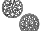 Gothic round windows 2-0