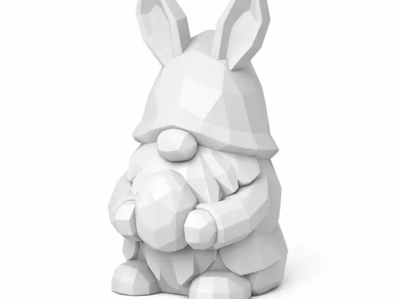 Geometric Easter Gonk