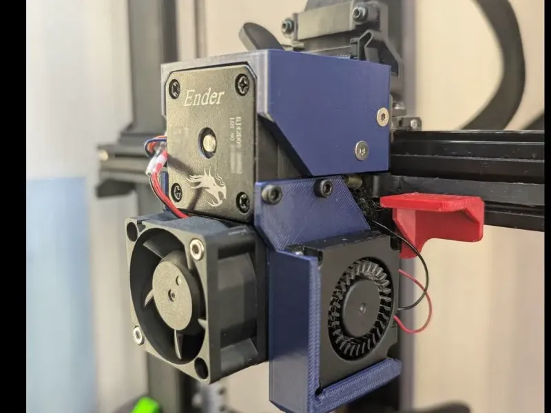 Coperchio ventola Ender 3 V3 KE per ventola 4010/4020