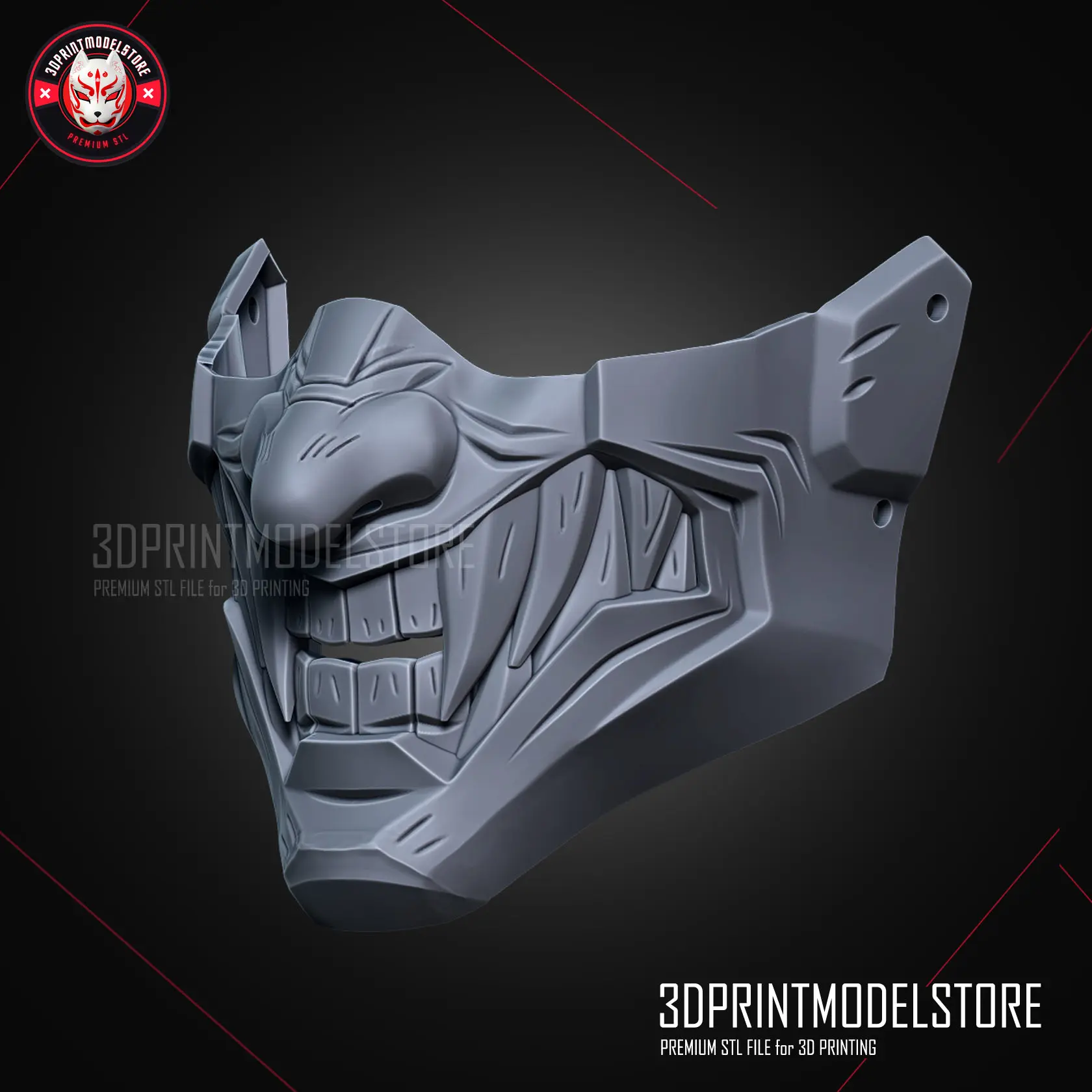 Ninja Kamui Mask - Higan Cosplay Oni Samurai