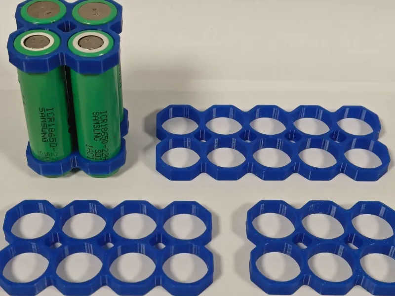 18650 Battery Spacer Grid | Octagonal (4-14 Cells)