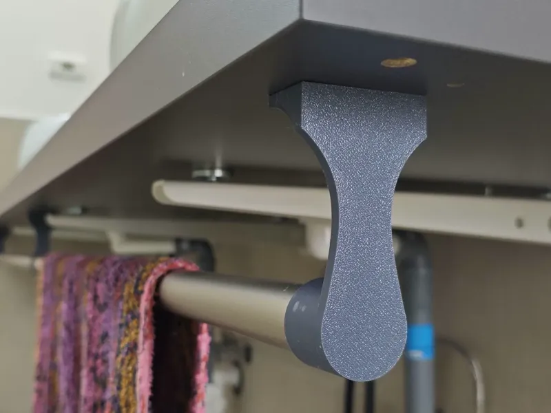 Towel tube support - Towel tube support