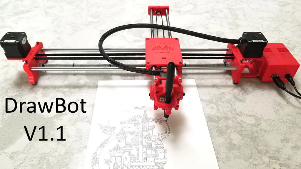 Zeichnender Roboter - Arduino Uno + CNC-Schild + GRBL