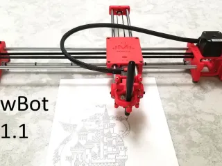 Drawing Robot - Arduino Uno + CNC Shield + GRBL