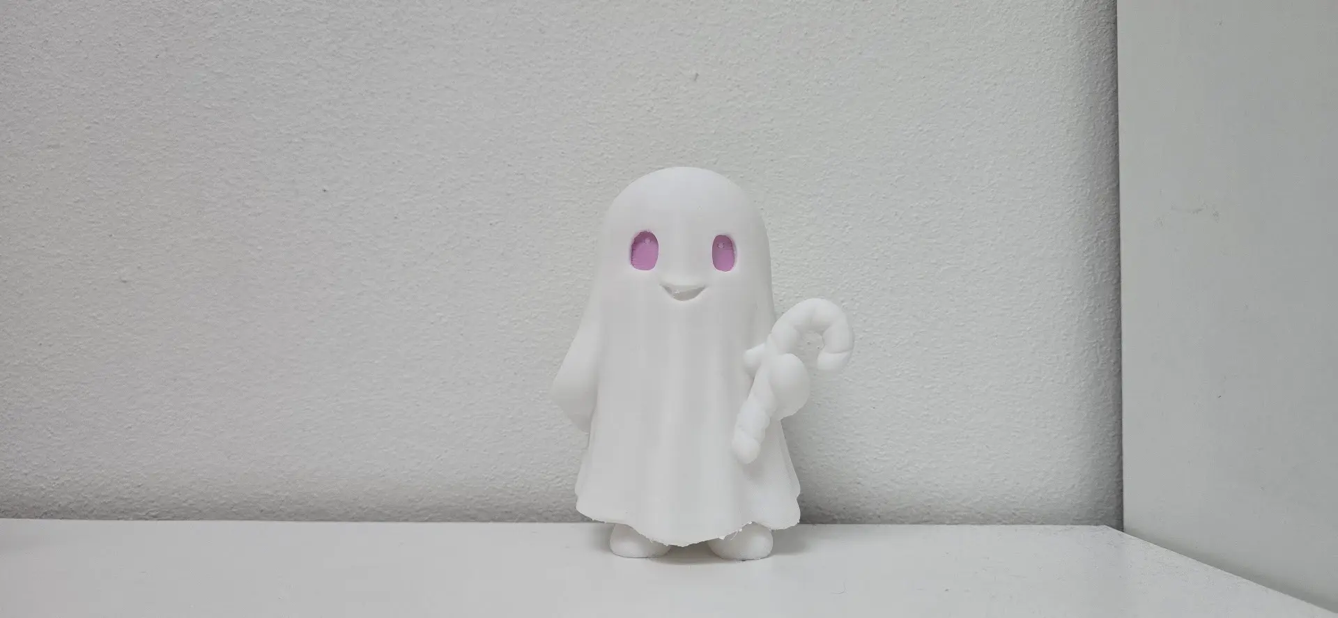 3D Printer Files | 3MF File | Friendly Ghost with Candy Cane Christmas ...