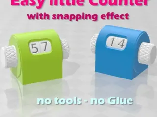 Life Counter - with snapping effect