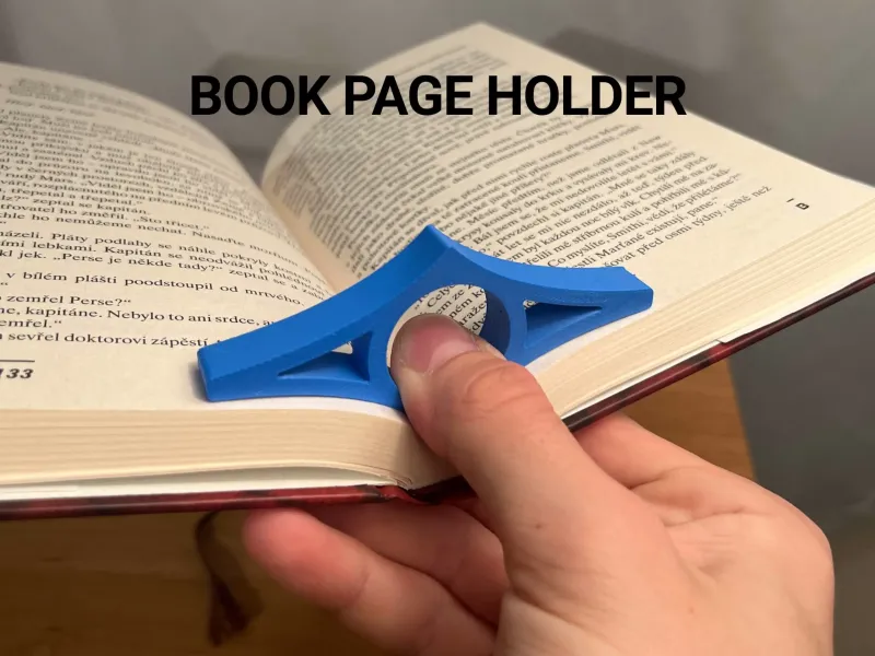 Support de Pages pour Livre