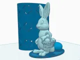 Easter Bunny with box-2