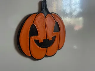 Fridge magneto halloween pumpkin
