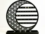 Moon and Rainbow Earring Display-0