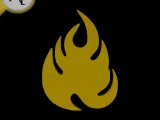 Simple Flame Symbol - 2D Art-0