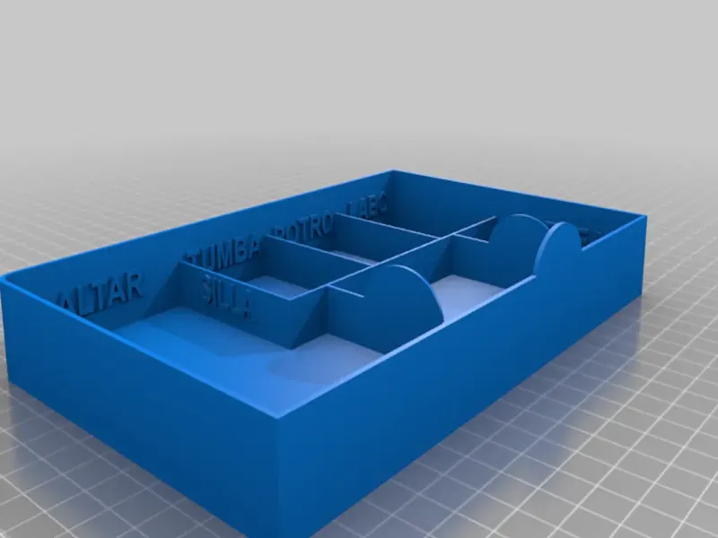 Heroquest Insert Box Organizaer Modded With Extras
