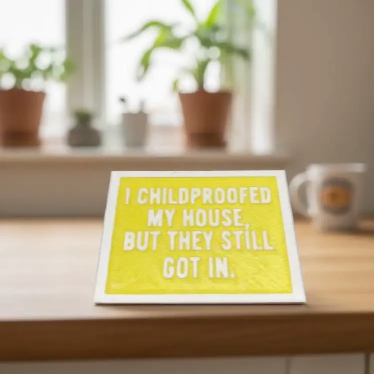 I childproofed my house..