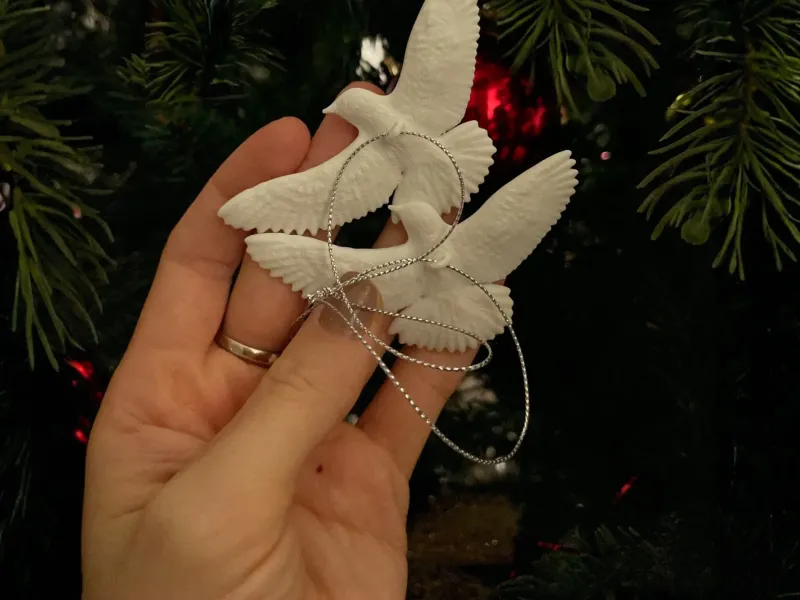 Decorative Dove Ornament 🕊️
