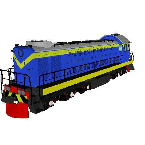 Tem2 Train Model 3D Printer Files | 3MF File | Модель тепловоза ТЭМ-2 | Creality Cloud