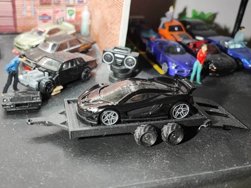Hot Wheels and Matchbox Trailer 1:64