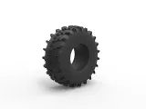 Low pressure tire 7 Scale 1:25-1