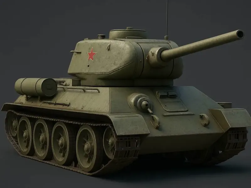Tridtsatchetverka Tank 34