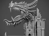 Dragon’s Maw The Dice Tower 3D STL file for 3D printing-2