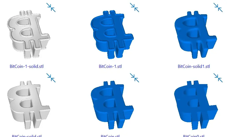 Bitcoin Symbol collection