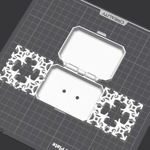 konomi quad spine ender 3 v3 ke box top mount