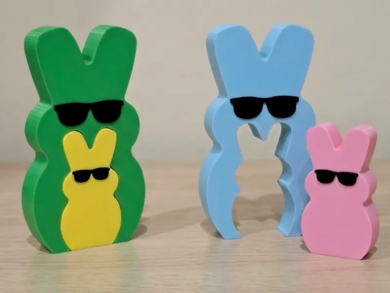 Easter Bunny Peeps Decoration