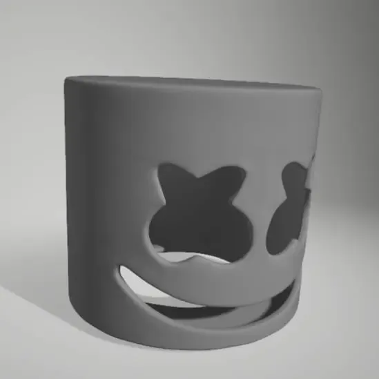 Marshmello Dj Mask Helmet Replica