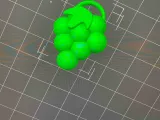 Grape keychain-3