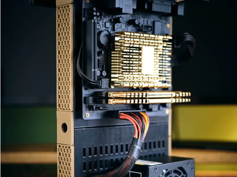 Mini ITX Open Frame Desktop PC Case