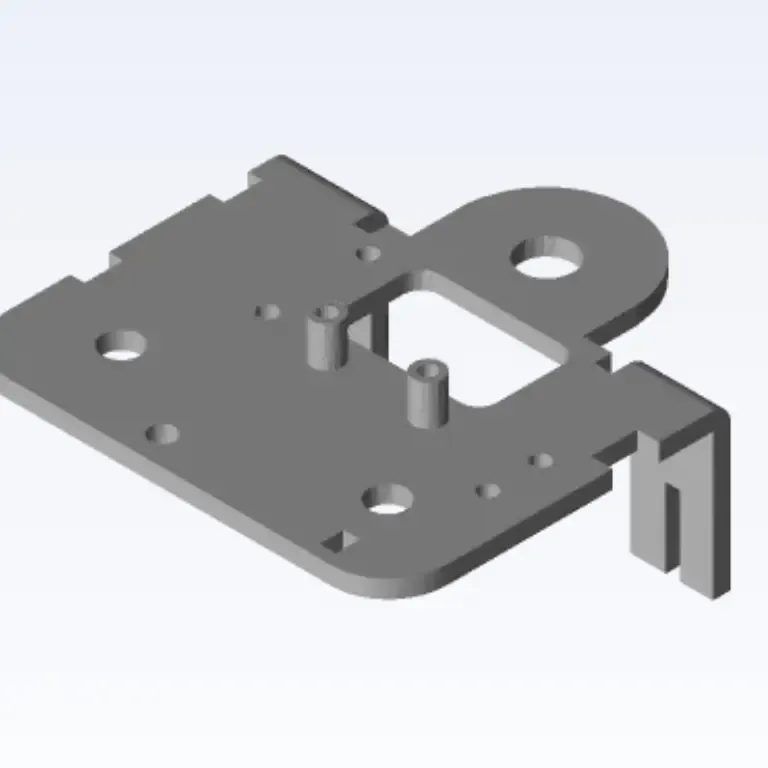 Ender 2 backplate
