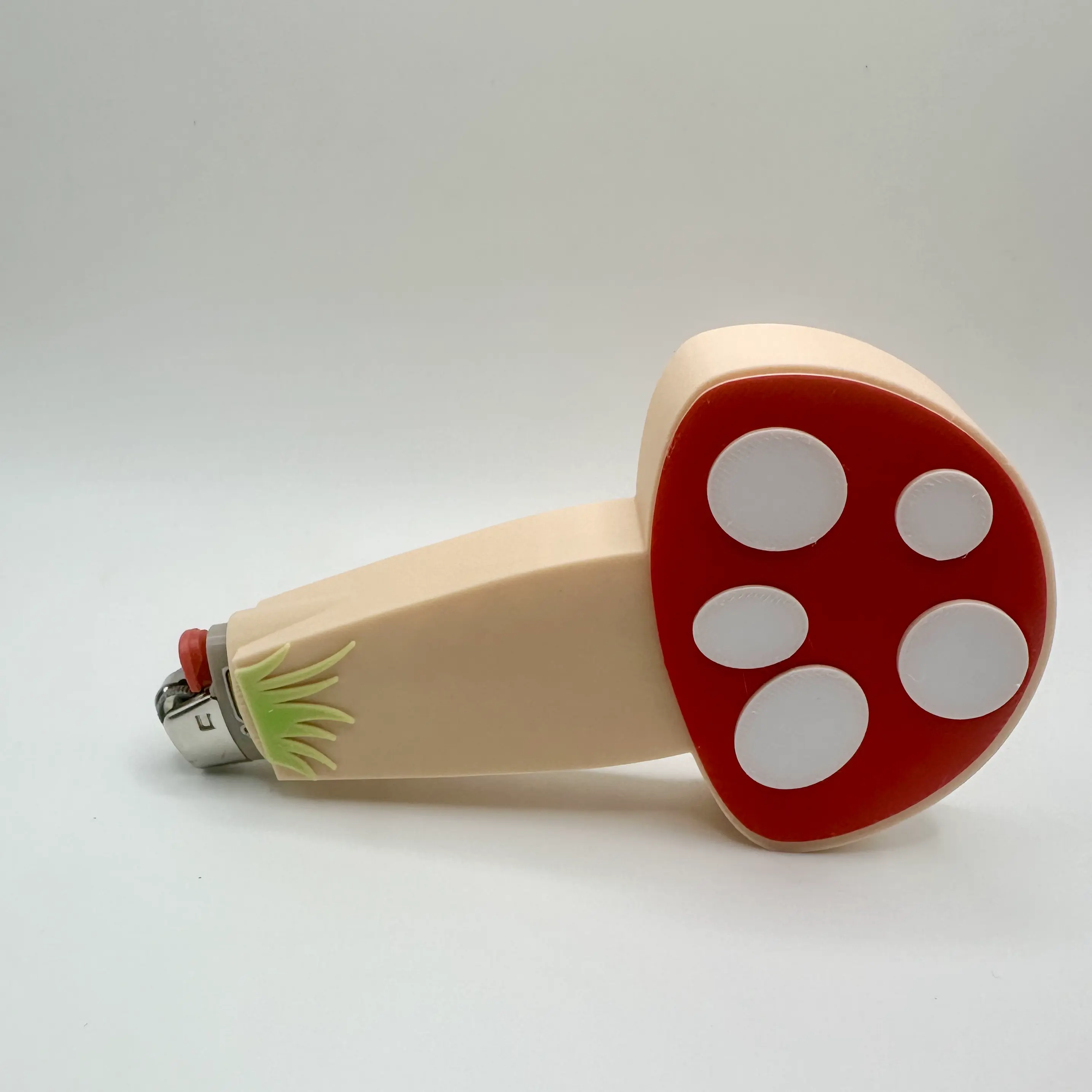 Mushroom lighter case 3D models download Creality Cloud