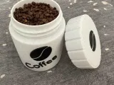 Jar with lid for storing coffee beans-0