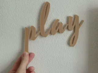 PLAY SIGN