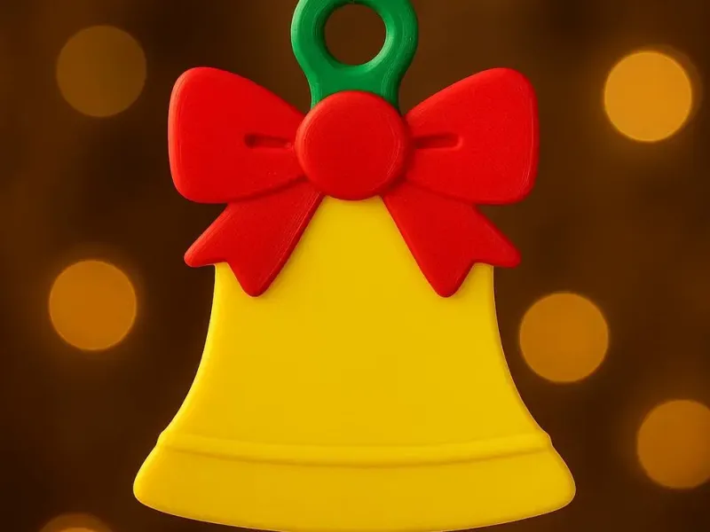 クリスマスベルオーナメント