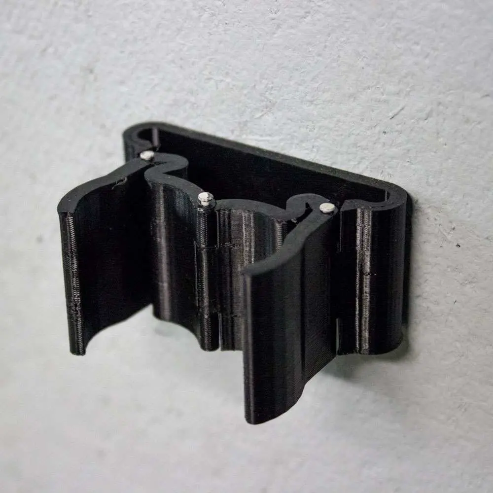 Latching Broom Handle Clamp Hanger Holder 3D models download